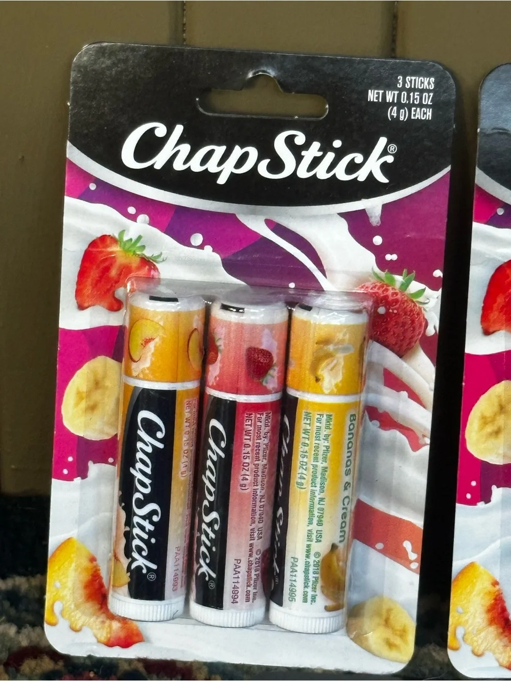 Chapstick assorted flavor
